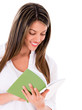 Photo: Woman reading a book Woman reading a book