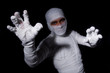 Mummy in the halloween concept