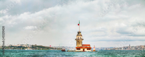 Photo: Maiden's island in Istanbul, Turkey Maiden's island in Istanbul, Turkey