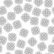 Seamless Tileable Doodle Vector Background