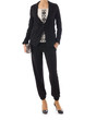 Woman in fashion concept on white