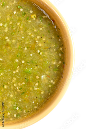 Photo: Tomatillo salsa verde, mexican cuisine Tomatillo salsa verde, mexican cuisine
