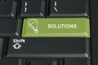 Shift to Solutions  button on enter key