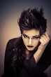 Beautiful fashion model