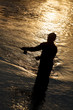 fisherman on the rive