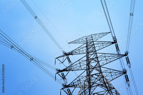Photo: Power transmission tower Power transmission tower