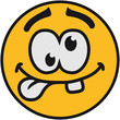 Crazy Smiley Face Design