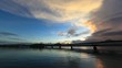 Over the water
