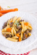 Foto: penne with goulash penne with goulash