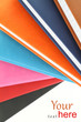 Foto: Colorful background of books Colorful background of books