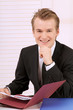 junger Business Mann