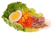 Feuille de salade gourmande