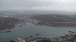 Sea Port. Vladivostok. Panorama sea port.