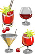 Vektor: cocktail cocktail