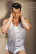 Photo: Hunk posing Hunk posing