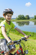 Photo: Schüler beim Radfahren Schüler beim Radfahren