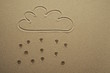 Regen in der Wüste
