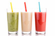isolated smoothies