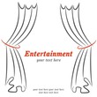 Vector: Entertainment poster Entertainment poster