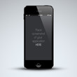Vector: Modern mobile phone Modern mobile phone