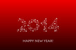 Vector 2014 new year background