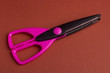 Scissors for decorative works