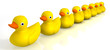 Your Toy Rubber Ducks In A Row