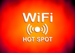 WiFi hotspot sign