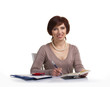 Photo: smiling senior woman smiling senior woman