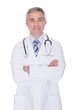 Photo: Portrait Of Happy Mature Male Doctor Portrait Of Happy Mature Male Doctor