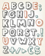 Hand Drawn ABC Elements