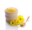 Photo: spa still with bath salt and flowers spa still with bath salt and flowers