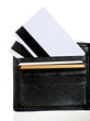Plastic cards in your wallet