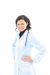 Photo: Beautiful woman doctor. Beautiful woman doctor.