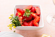 Photo: Fragole - Strawberries, close-up Fragole - Strawberries, close-up