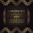 Vektor: Stylish card with vintage pattern Stylish card with vintage pattern