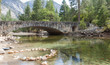 Picturesque Bridge in Yosemite Valley