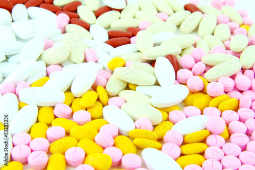 Photo: Colorful pills Colorful pills