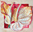 stone floral art