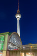TV-tower in Berlin at night