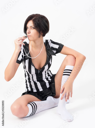 Photo: Sexy Soccer Referee Sexy Soccer Referee