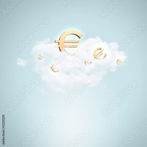 Photo: Abstract light blue background Abstract light blue background