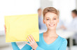 businesswoman with parcel