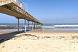 Point Loma San Diego pier and ocean california.