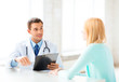 male doctor with patient