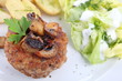 Meat balls with mushrooms