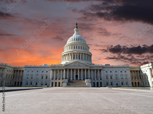 Photo: Capitol Hill Sunset Capitol Hill Sunset