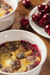 Photo: Organic Cherry Cobbler Cake Organic Cherry Cobbler Cake