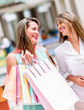 Girls out shopping
