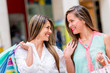Foto: Happy shopping women Happy shopping women